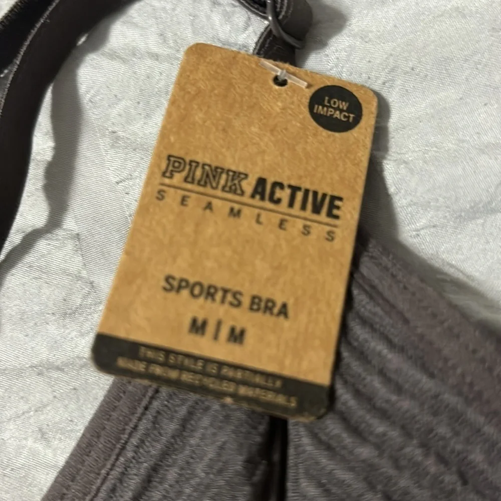 Nwt VS Pink Active Seamless Sports Bra - Picture 3 of 8